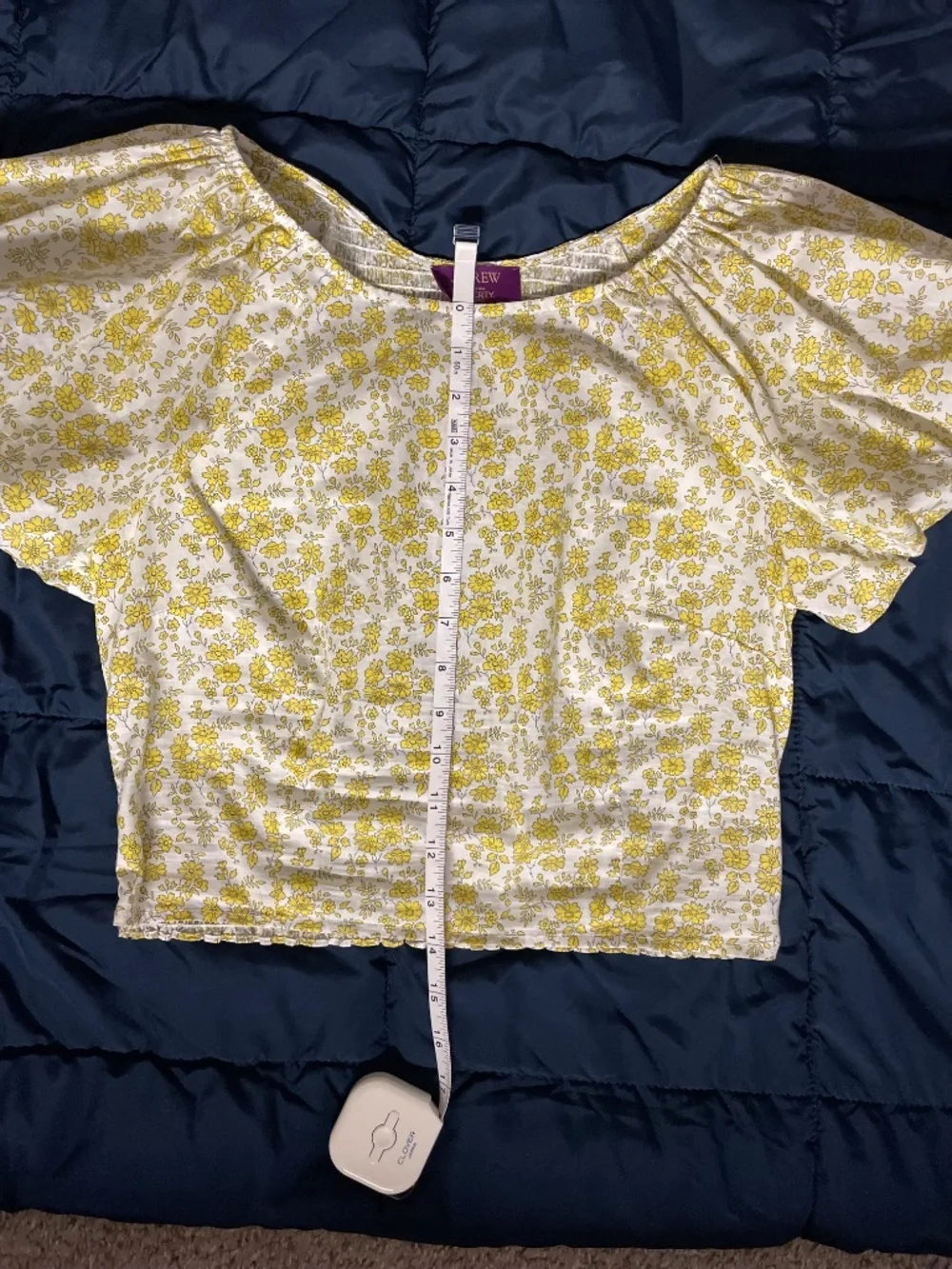J.Crew Liberty Puff-Sleeve top, size 6, like new